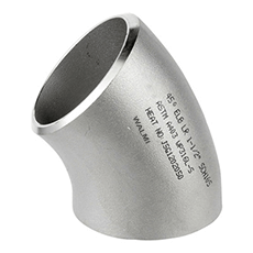 Butt-welding 45° SR Elbow-Walmi