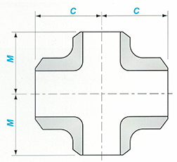 Butt-welding Reducing Cross Sketch Map-Walmi